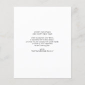 HAUSHALT Minimalistisch Grundlegend Was ein Jahr g (Rückseite)