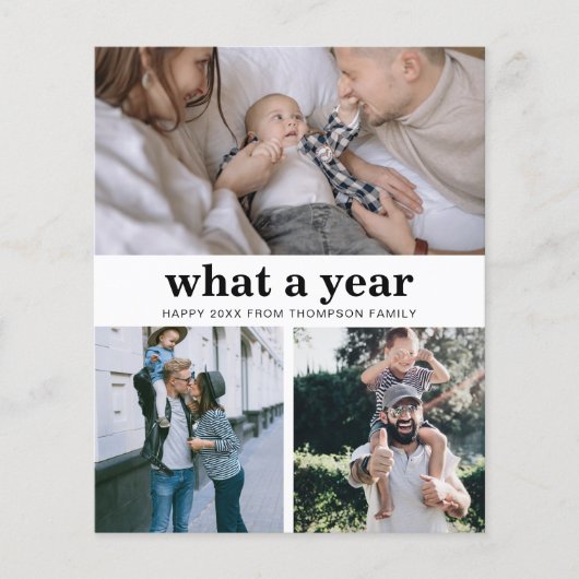 HAUSHALT Minimalistisch Grundlegend Was ein Jahr g (Vorderseite)