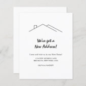 HAUSHALT Minimalistisch Wir haben eine neue Adress (Vorne/Hinten)