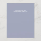 HAUSHALT Minimalistisches FOTO DANKEN DANK (Rückseite)