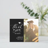 HAUSHALT Minimalistisches Schwarzes Foto ABSCHLUSS (Stehend Vorderseite)