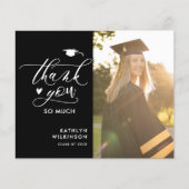 HAUSHALT Minimalistisches Schwarzes Foto ABSCHLUSS (Vorderseite)