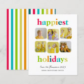 HAUSHALT Moderne Candy Colors farbenfrohe Foto Col (Vorne/Hinten)