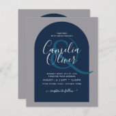 HAUSHALT Moderne Typografie Arch Minimalistische H (Vorne/Hinten)