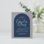 HAUSHALT Moderne Typografie Arch Minimalistische H (Stehend Vorderseite)