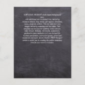 HAUSHALT Moderner QR-Scanning-Code Einladung Hochz (Rückseite)