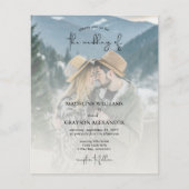 HAUSHALT Modernes, elegantes Skript Zwei-Foto-Hoch (Vorderseite)