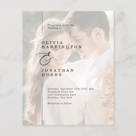 HAUSHALT Modernes Foto an der Minimalistischen Gre (Vorderseite)