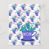 Haushalt Muttertag Postkarte (Vorderseite)