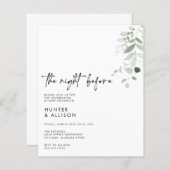 HAUSHALT - Nacht vor der Einladung (Vorne/Hinten)