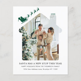 HAUSHALT Neues Zuhause Foto Green Santa Sleigh Mov