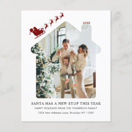 HAUSHALT Neues Zuhause Foto Rotes Santa Sleigh Bew