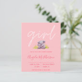 Haushalt | Niedliche Wasserfarbe Koala Kinderdusch (Stehend Vorderseite)