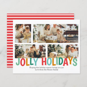 HAUSHALT Personalisiertes Foto Jolly Weihnachten