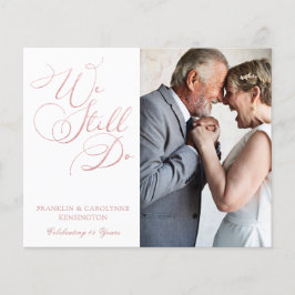 HAUSHALT Rose Jubiläum Hochzeit Gold Foil