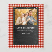 HAUSHALT Roter Karierter Vatertag GRILLEN Party Ei (Rückseite)