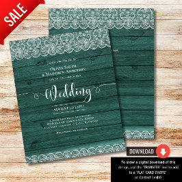 HAUSHALT Rustikal-grüne Hochzeit