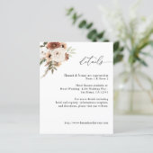 Haushalt Rustikal neutraler Boho Floral (Stehend Vorderseite)