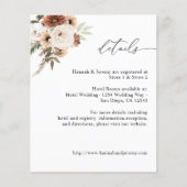 Haushalt Rustikal neutraler Boho Floral Flyer (Vorne)