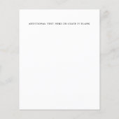 Haushalt rustikale Chamomile Mimosa Rahmen Hochzei (Rückseite)