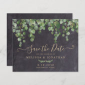 Haushalt Rustikale Eukalyptus Wedding speichern Da (Vorne/Hinten)