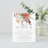 Haushalt Rustikale Florals wir noch machen eine Er (Stehend Vorderseite)