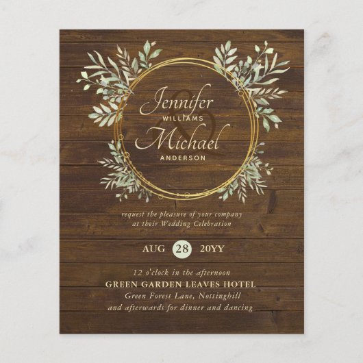 HAUSHALT Rustikale Goldschmiede Wreath (Vorderseite)