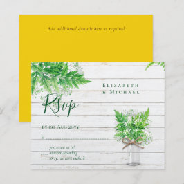 HAUSHALT Rustikale Grünflächen UAWG Fern Blätter