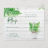 HAUSHALT Rustikale Grünflächen UAWG Fern Blätter (Vorderseite)