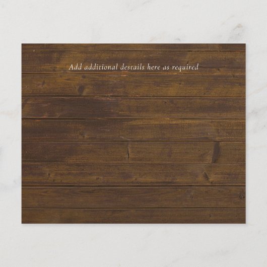 Haushalt Rustikale Gypsophila Mason Jar Save the D (Rückseite)