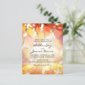 Haushalt Rustikale Herbstwald Hochzeit im Herbst e (Stehend Vorderseite)