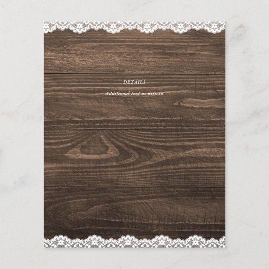 HAUSHALT Rustikale Hochhäuser Landverheiratung (Rückseite)