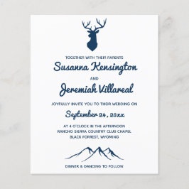 HAUSHALT Rustikale Hochzeit des Blauen Hirns