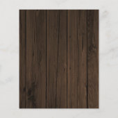 Haushalt Rustikale Holz Grüne Hochzeit speichern d (Rückseite)