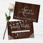 HAUSHALT Rustikale Holzleuchten an der Spitze Hoch Mitteilungskarte