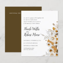 Haushalt Rustikale Kamille Mimosa Blumenhochzeit
