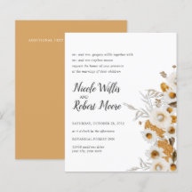 Haushalt Rustikale Kamille Mimosa Blumenhochzeit
