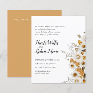 Haushalt Rustikale Kamille Mimosa Blumenhochzeit