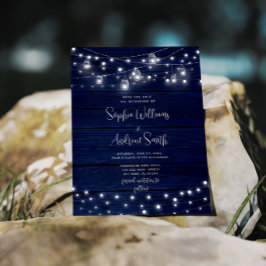 Haushalt Rustikale Navy Holz Mason Jars Save the D