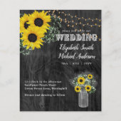 HAUSHALT Rustikale Sonnenblumen BabysAtemberaubend (Vorderseite)