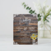 HAUSHALT Rustikale Sonnenblumen BabysAtemberaubend (Stehend Vorderseite)