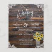 HAUSHALT Rustikale Sonnenblumen BabysAtemberaubend (Vorderseite)