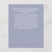 HAUSHALT Rustikale Sonnenblumen Grüne Blätter Hoch Flyer (Hinten)