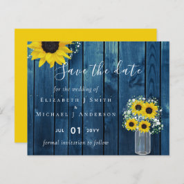 HAUSHALT Rustikale Sonnenblumen Hochzeitstag Rett