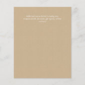 HAUSHALT Rustikale Sonnenblumen Moderne Hochzeit v (Rückseite)