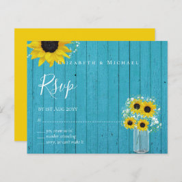 HAUSHALT Rustikale Sonnenblumen UAWG Hochzeit