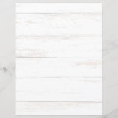 Haushalt Rustikale Südwolle Save the Date (Rückseite)