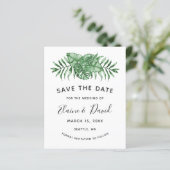 Haushalt Rustikale tropische Vegetation Save the D (Stehend Vorderseite)