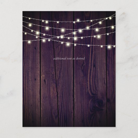 HAUSHALT Rustikale violette Blumen Orangefeiert (Rückseite)