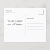 Haushalt Rustikaler Eukalyptus 3 Foto Save the Dat (Rückseite)